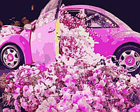 Картина по номерам "Авто в цветах" Лавка Чудес 40 x 50 см (в коробке) (LC40100)