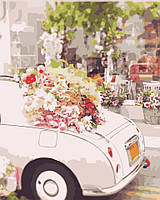 Картина по номерам "Шикарный букет на авто" Лавка Чудес 40 x 50 см (в коробке) (LC40099)