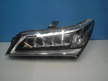 Фара передня ліва Acura MDX YD3 Акура МДХ 3 33150TZ5H01 з жовтим поворотником