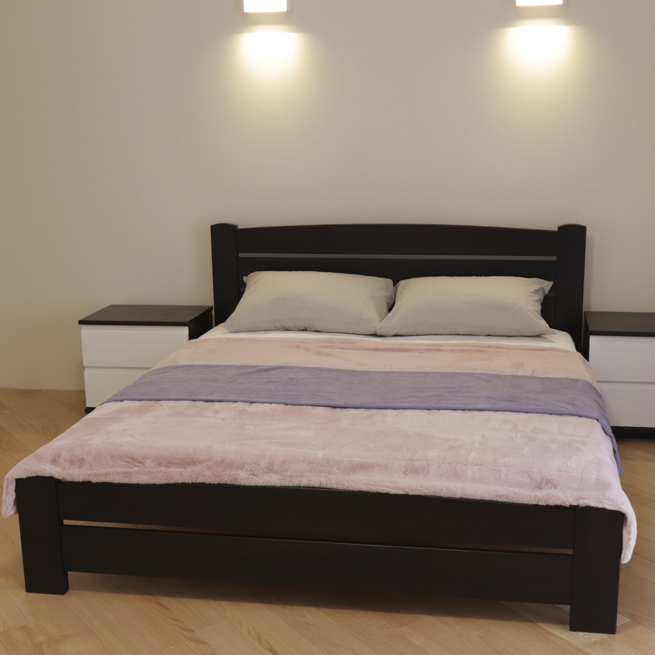 Ліжко дерев'яне Дональд Maxi (масив бука)