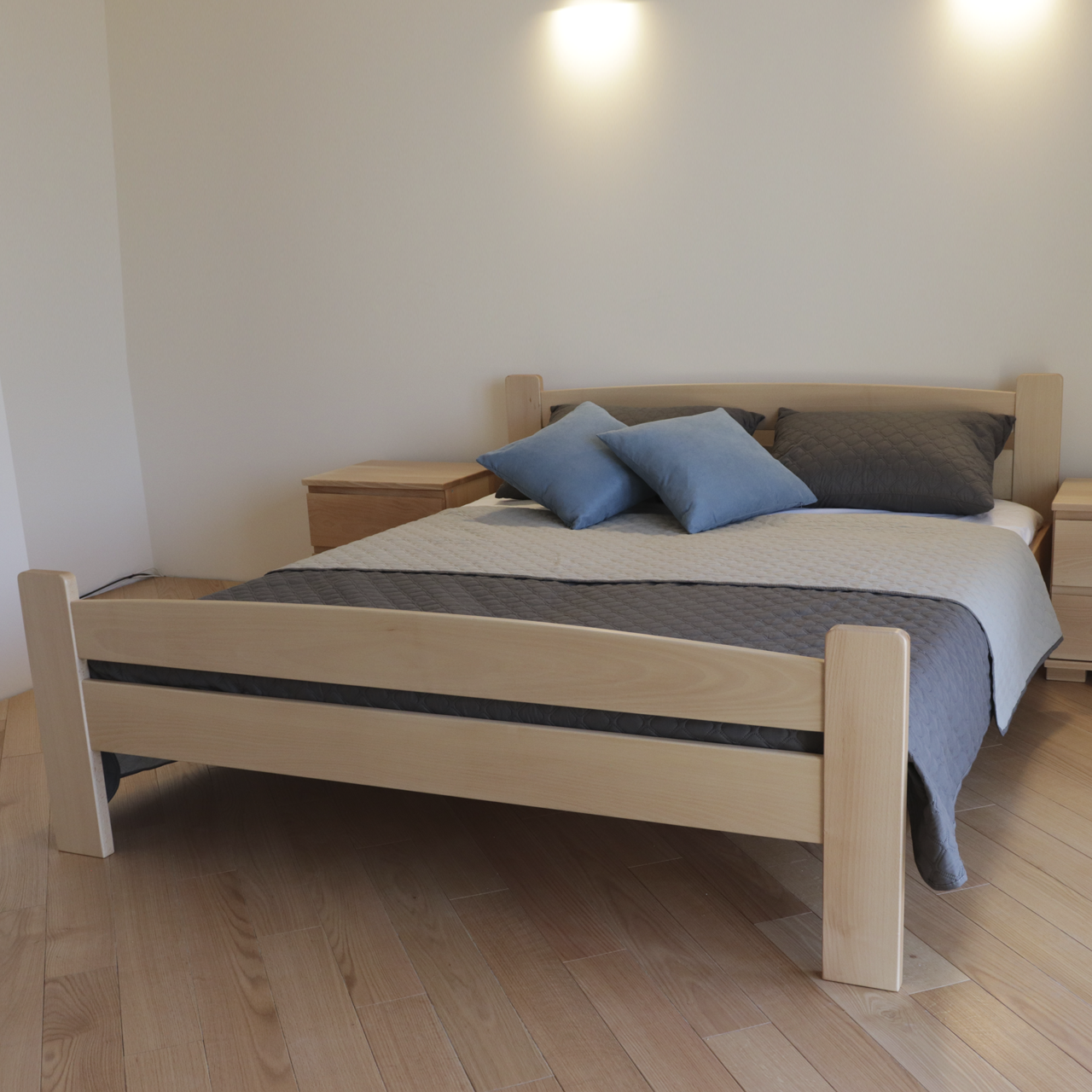 Ліжко дерев'яне Каспер (масив бука)