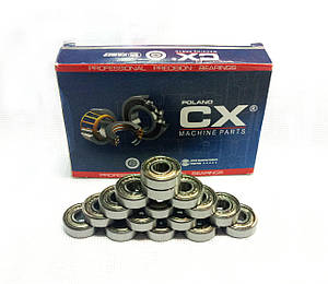 Підшипники для роликових ковзанів 16 шт. (608ZZ Poland)