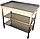 Стіл виробничий із двома нижніми полицями, фото 3