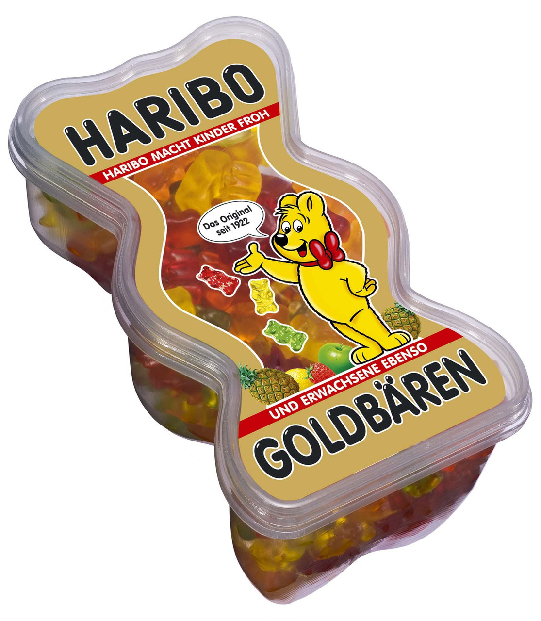 Goldbären Haribo Желейні ведмедики з фруктовими смаками 450g, фото 1