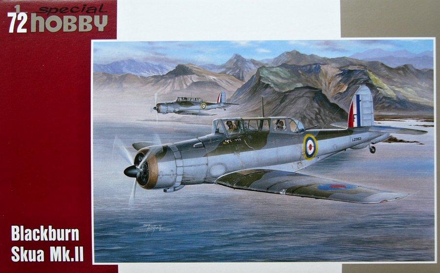 Пластикова модель 1/72 Special hobby 72140 британський палубний літак Blackburn Skua Mk.II