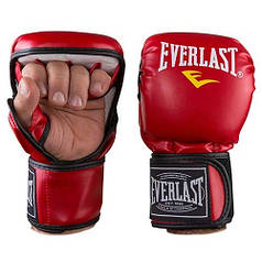 Рукавички для єдиноборств червоні Everlast MMA 415 DX розмір L