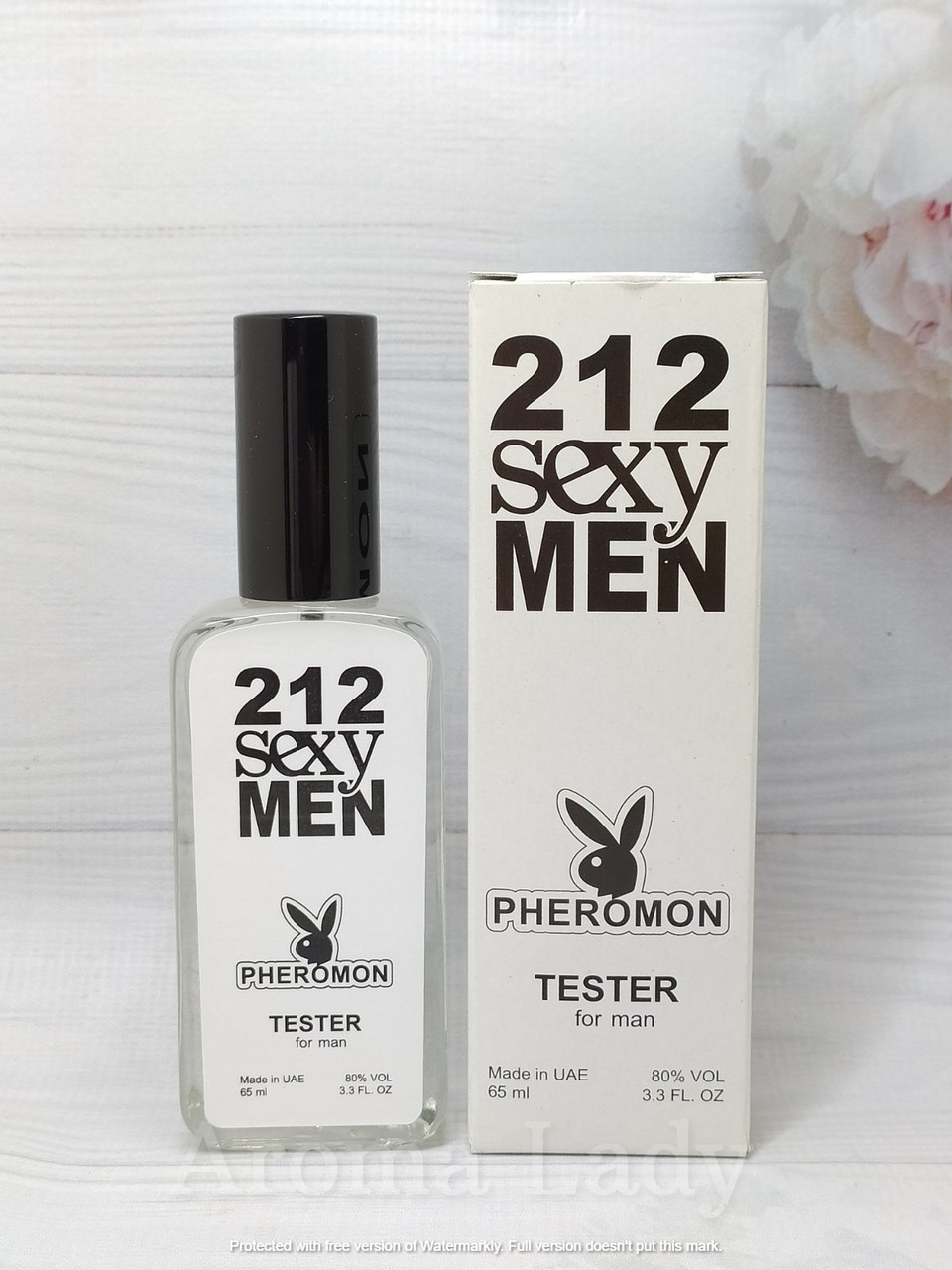 Тестер з феромонами чоловічий Carolina Herrera 212 Sexy Men (Кароліна Херрера 212 Sexy Мен) 65 мл