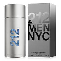 Туалетная вода Carolina Herrera 212 Men 100 ml (Каролина эррера Духи 212 Мужские)