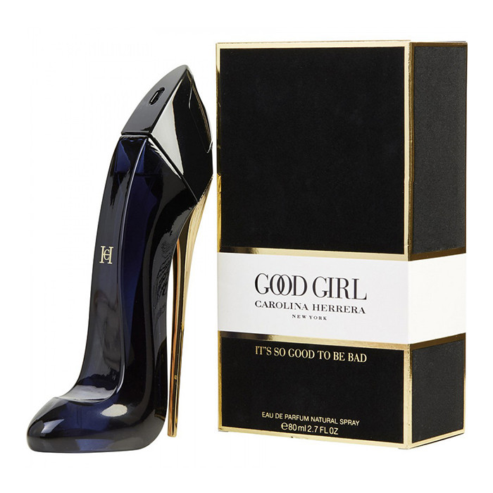 Жіночі парфуми Carolina Herrera God Girl 80ml (Парфуми Кароліна Еррера Гуд Герл) Туфелька Парфуми чорна туфелька