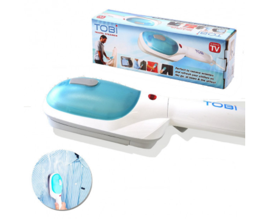 ОПТ Ручний відпарювач парова праска щітка Tobi Travel Steamer 2078 2 функції відпарювання та прасування опт