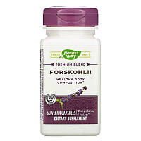 Колеус форсколии Nature's Way "Forskohlii Standardized" стандартизированный экстракт, 125 мг (60 капсул)