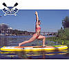 Надувна САП дошка Ладья Light SUP-Board 305x76x15 см + весло + лиш + плавець + насос + рюкзак, Україна, фото 4