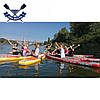 Надувна САП дошка Ладья Light SUP-Board 305x76x15 см + весло + лиш + плавець + насос + рюкзак, Україна, фото 8