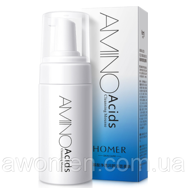Пінка для вмивання Homer Amino Acids з дозатором 100 ml