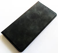Чехол книжка Leather Book для Samsung Galaxy M30s M307F / Galaxy M21 M215F Черный