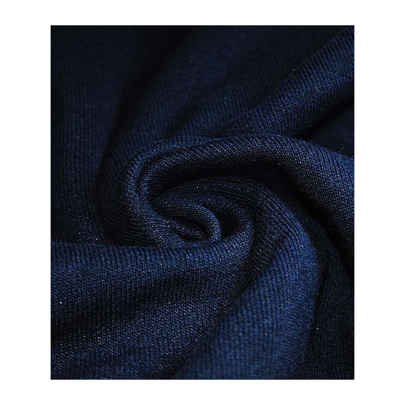 Темно-синий модный мужской свитшот без рисунков - S, M, L, 2XL - фото 7 - id-p726965226