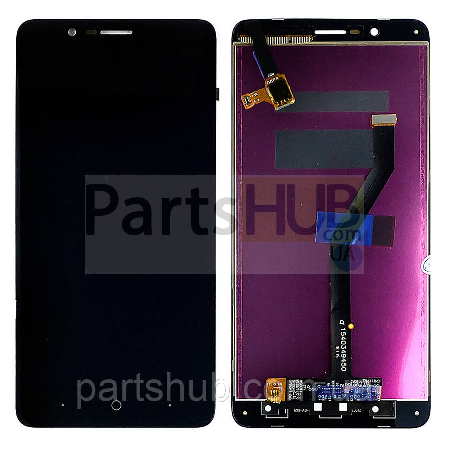 Дисплей ZTE Blade Z Max Z982 з тачскріном чорний, фото 1
