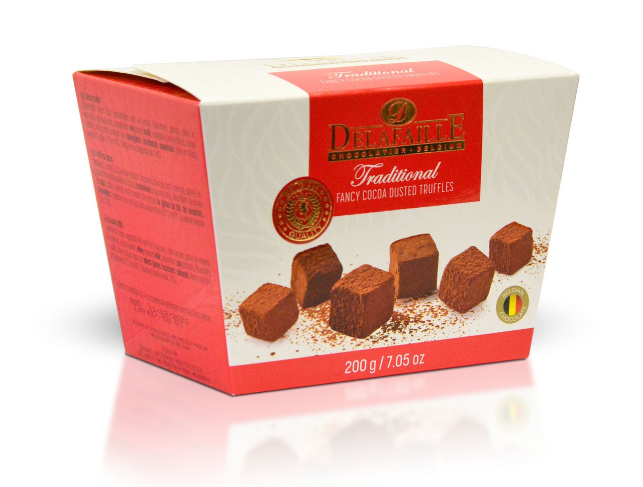 Цукерки трюфелі Delafaille Traditional 200 г Бельгія