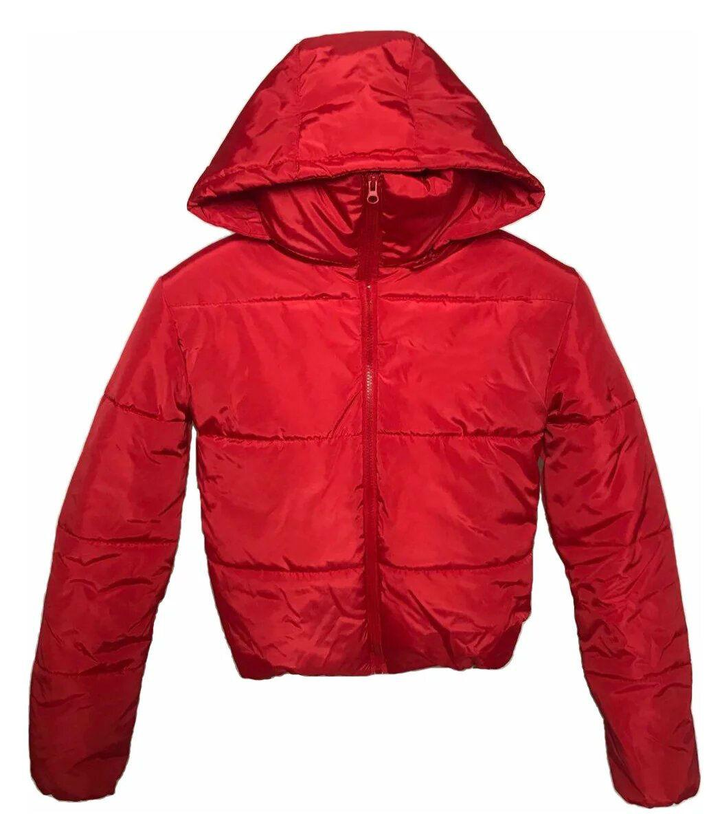 Коротка молодіжна куртка з капюшоном, осінь/зима розміри 42