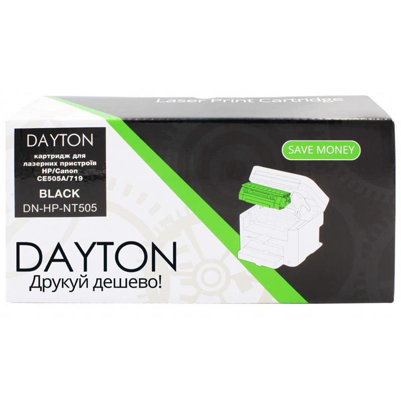 Картридж Dayton (DN-HP-NT505) HP LJ P2035/2055/Canon LBP6300/MF5840 (аналог CE505A/Canon 719)