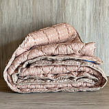 Ковдра двоспальне тканини холлофайбер "ODA" 175*210 Стьобана ковдра, фото 3