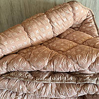 Ковдра двоспальне тканини холлофайбер "ODA" 175*210 Стьобана ковдра