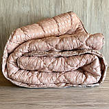 Ковдра полуторна тканини холлофайбер "ODA" 155*210 Стьобана ковдру ODA. Зимовий ковдру, фото 3