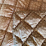 Ковдра двоспальне тканини холлофайбер "ODA" 175*210 Стьобана ковдра, фото 7