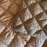 Ковдра полуторна тканини холлофайбер "ODA" 155*210 Стьобана ковдру ODA. Зимовий ковдру, фото 5