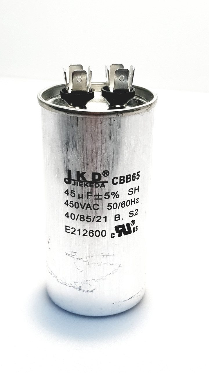 Пусковой конденсатор CBB-65 45 MF 450V для кондиционера - фото 1 - id-p1268075078