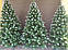 Ялинка Штучна Королева лідія 2.5 м. Ялинка з білими кінчиками Штучна Ялинка. Ялинка ПВХ зелена, фото 9
