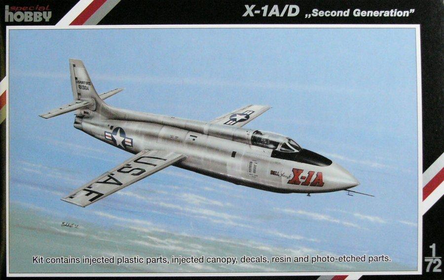 Пластикова модель 1/72 Special hobby 72160 Американський експериментальний літак Bell X-1A/D Second Generation