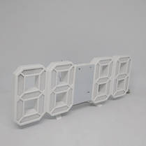 Годинник настільні з білою підсвіткою UKC LY 1089 White (N011120), фото 4