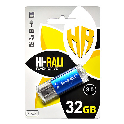 USB флеш Hi-Rali 32GB/ HI-32GBVC (Гарантія 3роки)