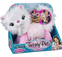 Плюшевый котенок игрушка-трансформер котик кот Twisty Petz Cuddlez Твисти Петс