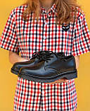 Туфлі жіночі Dr.Martens 1461 чорні шкіряні весна осінь, фото 2