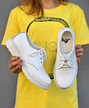Туфлі жіночі Dr.Martens 1461 Mono White білі з натуральної шкіри весна осінь, фото 5