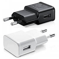 Зарядний пристрій для Телефону Мережевий USB адаптер Блок Живлення 1 USB Потужність 2A
