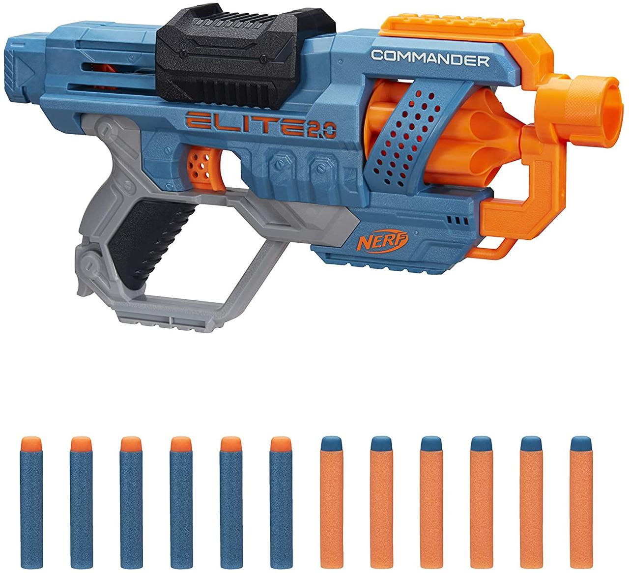 Бластер Нерф Еліт, NERF Elite 2.0 Commander RD-6 Blaster, Оригінал зі США