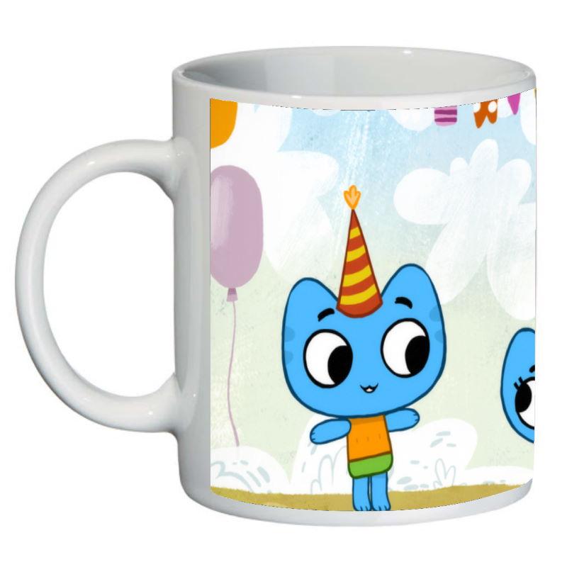 Кружка Котики Вперед! Котя і КАтя SuperCup (чашка-SC-КВ10), фото 1