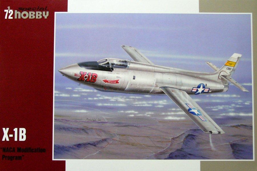 Пластикова модель 1/72 Special hobby 72168 Американський літак Bell X-1B 'NACA Modification Program'
