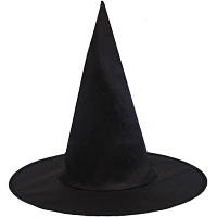 Шляпа Ведьмы черная 34 см