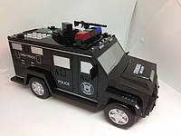 Електронна скарбничка-сейф із кодовим замком і відбитком cach truck-ашинка hummer чорна
