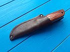 Компактний мисливський ніж скандинавський 8CR13MOV+шкіряний чохол З, фото 6