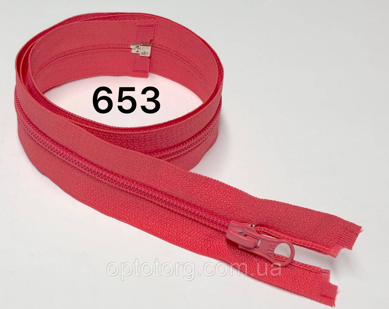 Спіральна блискавка Корал 40см Тип 5 роз'ємна