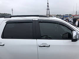 Дефлектори вікон (вітровики) Toyota Tundra / Sequoia 2007 -> 4D 4шт (Hic)