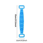 Двостороння силіконова мочалка-масажер для тіла Silica Gel Bath Brush рожева, фото 2