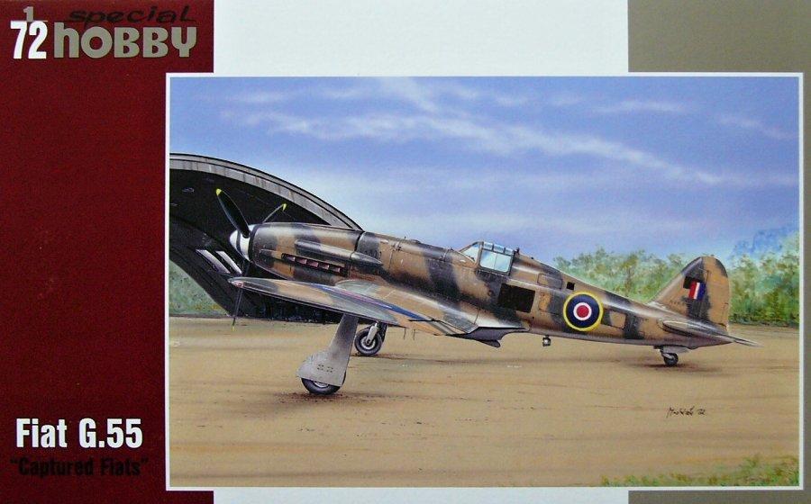 Пластикова модель 1/72 Special Hobby 72190 Італійський винищувач Fiat G.55 'Captured Fiats', фото 1