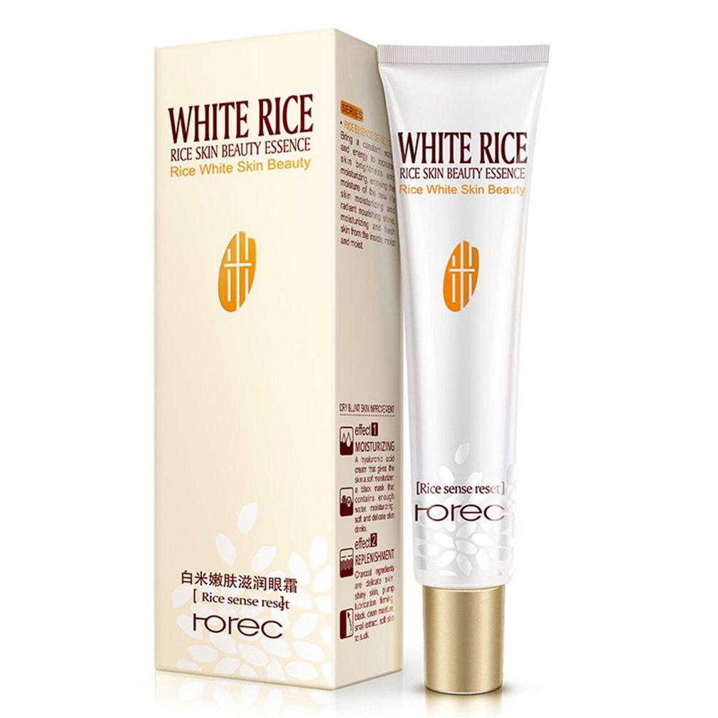 Крем для шкіри навколо очей з ферментованої есенцією рису Rorec Rice White Skin Beauty (30) г