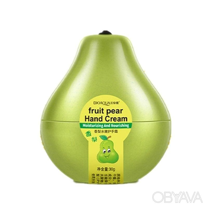 Крем для рук відновлювальний грушевий BIOAQUA Fruit Pear Hand Cream універсальний: